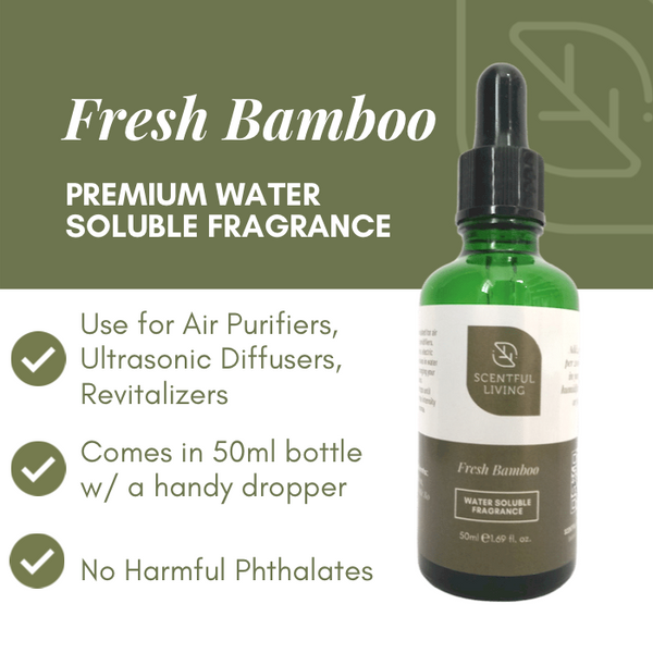 Water Soluble Room Fragrance - Fresh Bamboo 🐾