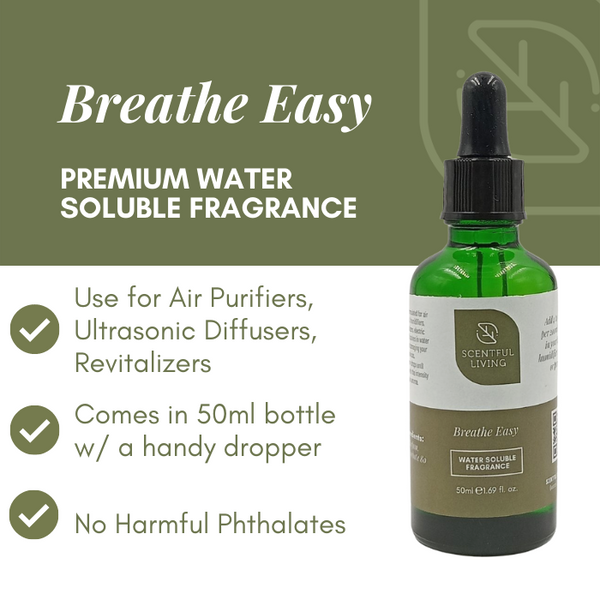 Water Soluble Room Fragrance - Breathe Easy