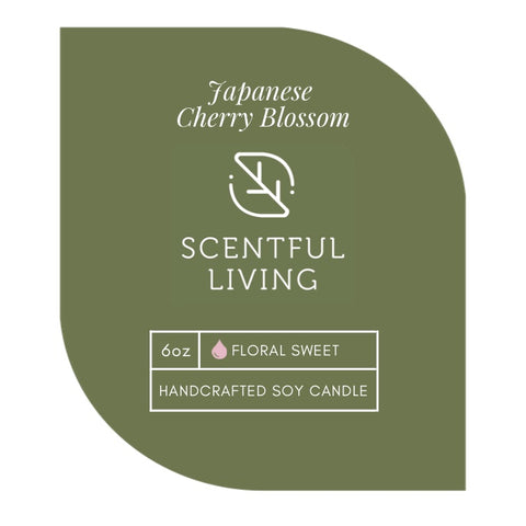 6oz Scented Candle Japanese Cherry Blossom