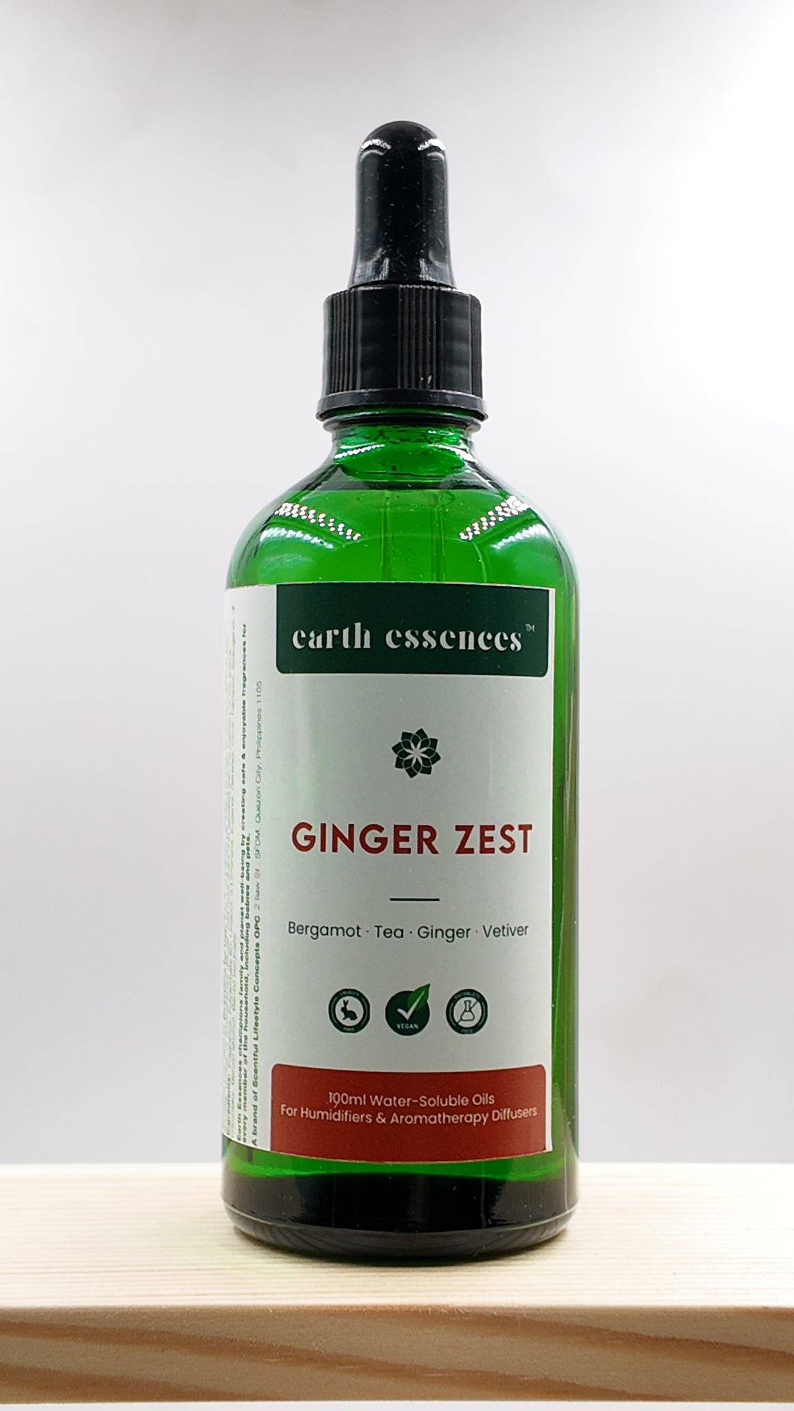 Water Soluble Room Fragrance - Ginger Zest