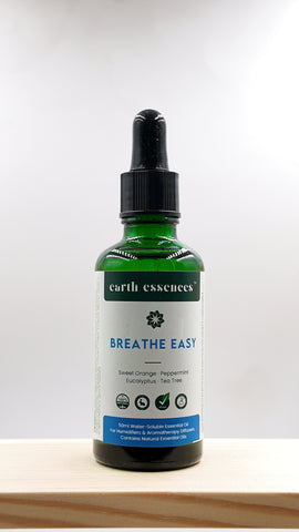 Water Soluble Room Fragrance - Breathe Easy Earth Essences