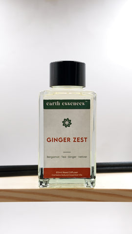 Ginger Zest Aroma Reed Diffuser Earth essences