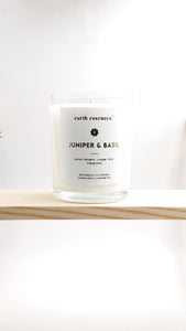 Juniper & Basil Candle Earth essences