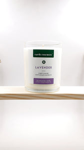 Lavender Candle Earth essences