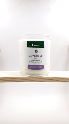 Lavender Candle Earth essences