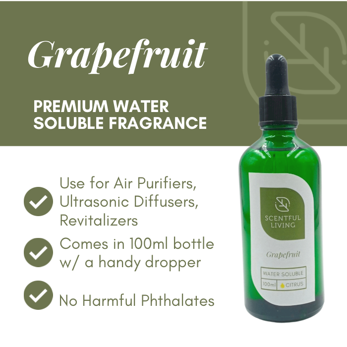 Water Soluble Room Fragrance - Grapefruit 🐾