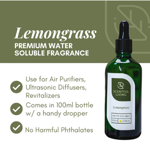 Water Soluble Room Fragrance - Lemongrass