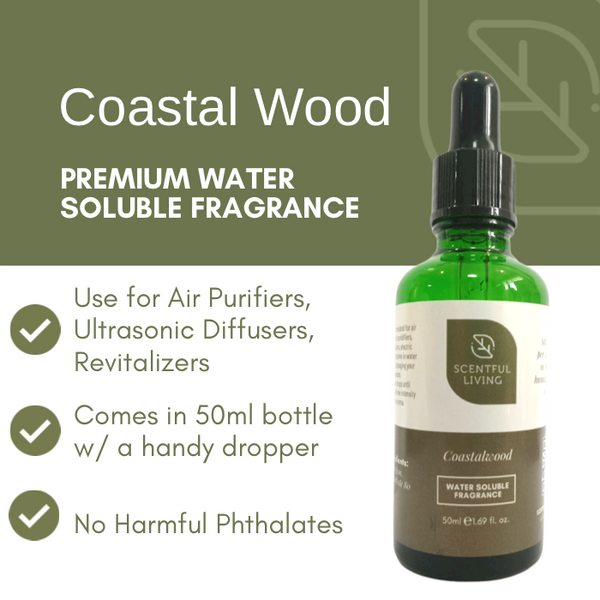 Water Soluble Room Fragrance - Coastalwood